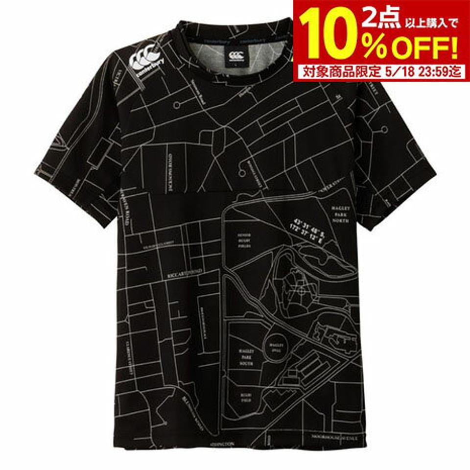 カンタベリー(canterbury)(メンズ)ショートスリーブパフォーマンスTシャツ RP33107P BK