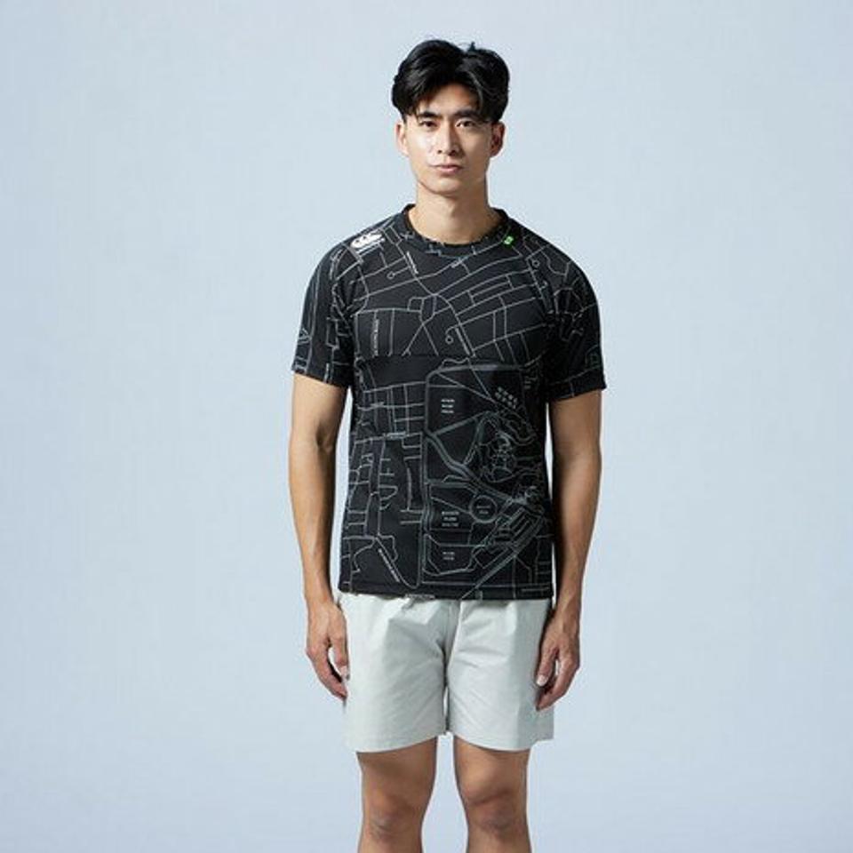 カンタベリー(canterbury)(メンズ)ショートスリーブパフォーマンスTシャツ RP33107P BK