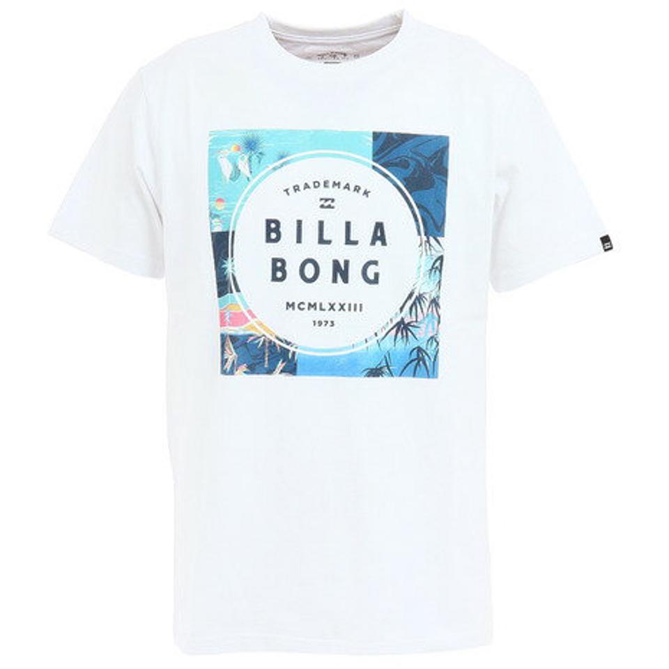 ビラボン(BILLABONG)(メンズ)Tシャツ メンズ 半袖 SQUARE LOGO BB011-202 WHP カットソー