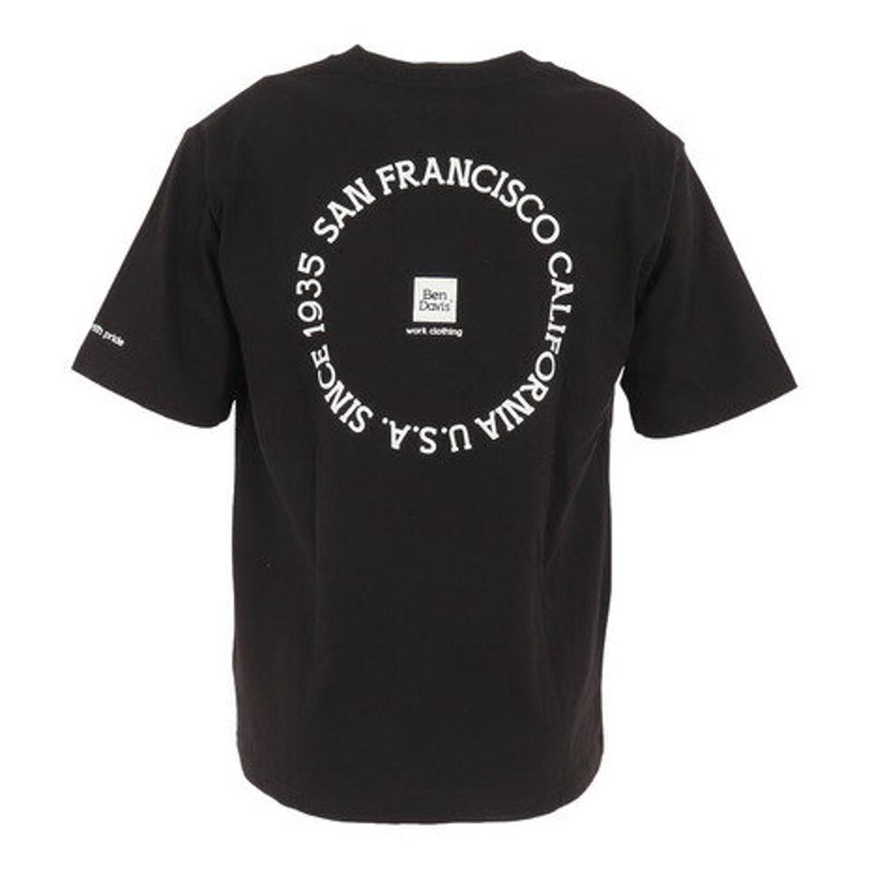 【20%OFFクーポン対象!8/10まで】ベンデイビス(BEN DAVIS)(メンズ)半袖Tシャツ ロゴ刺繍 23580004