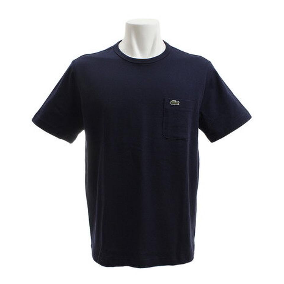 ラコステ(LACOSTE)(メンズ)ベーシッククルーネックポケットTシャツ TH633EM-166 半袖 オンライン価格