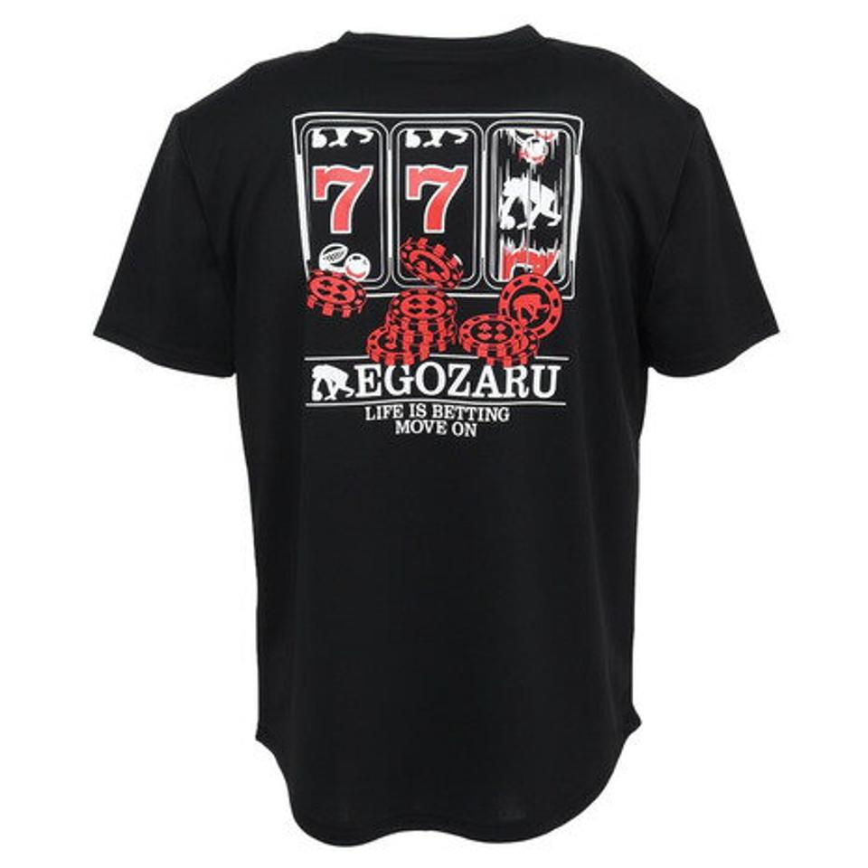 エゴザル(EGOZARU)(メンズ)バスケットボールウェア ベットオンスロッツ Tシャツ EZST-S2324-012