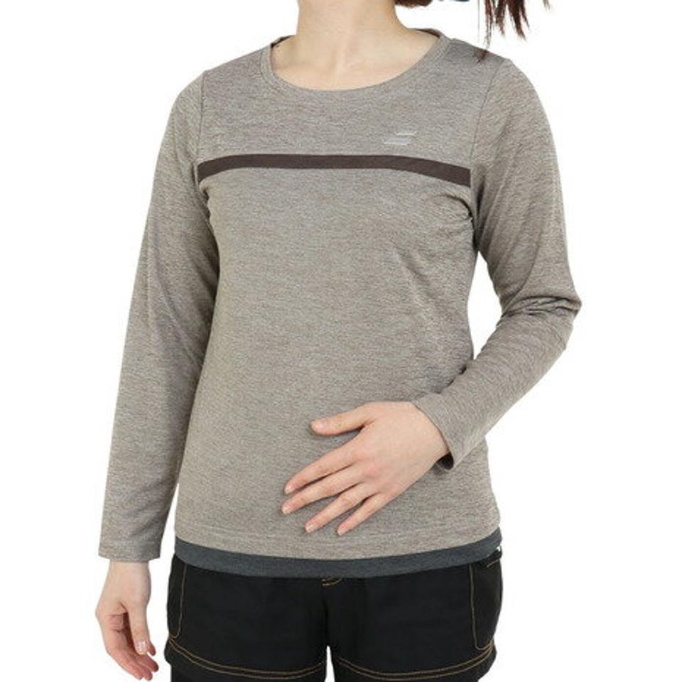 バボラ(BABOLAT)(レディース)テニスウェア レディース PURE 長袖Tシャツ BWP3523 BW