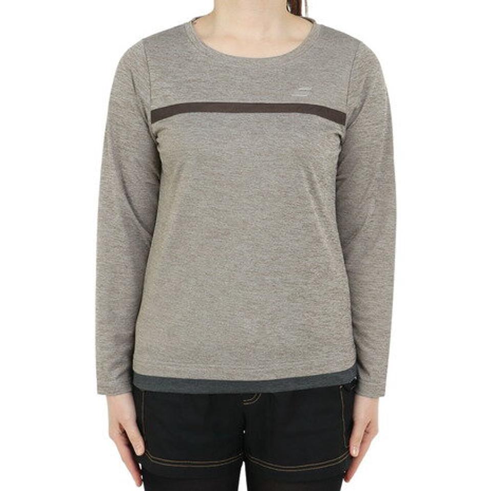 バボラ(BABOLAT)(レディース)テニスウェア レディース PURE 長袖Tシャツ BWP3523 BW