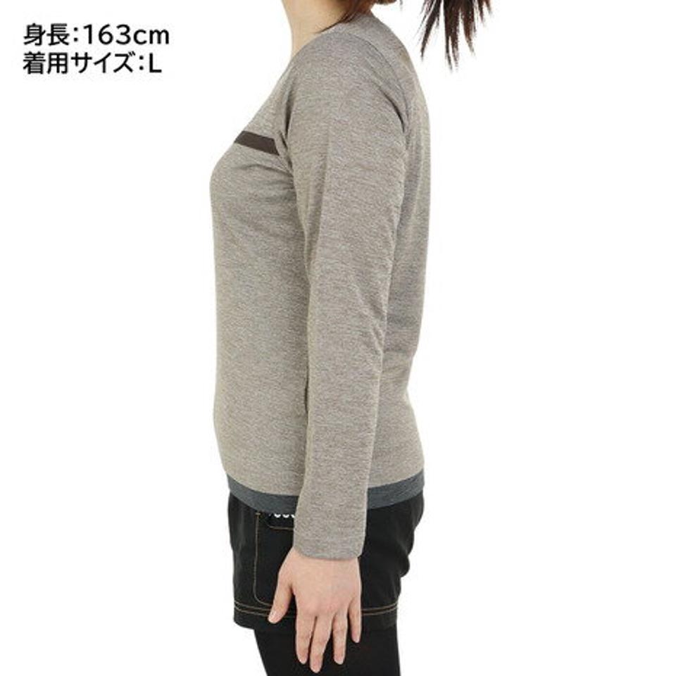 バボラ(BABOLAT)(レディース)テニスウェア レディース PURE 長袖Tシャツ BWP3523 BW