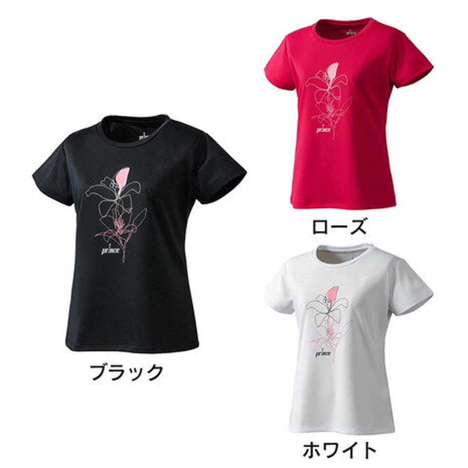 プリンス(PRINCE)(レディース)テニスウェア レディース 半袖Tシャツ WS3064