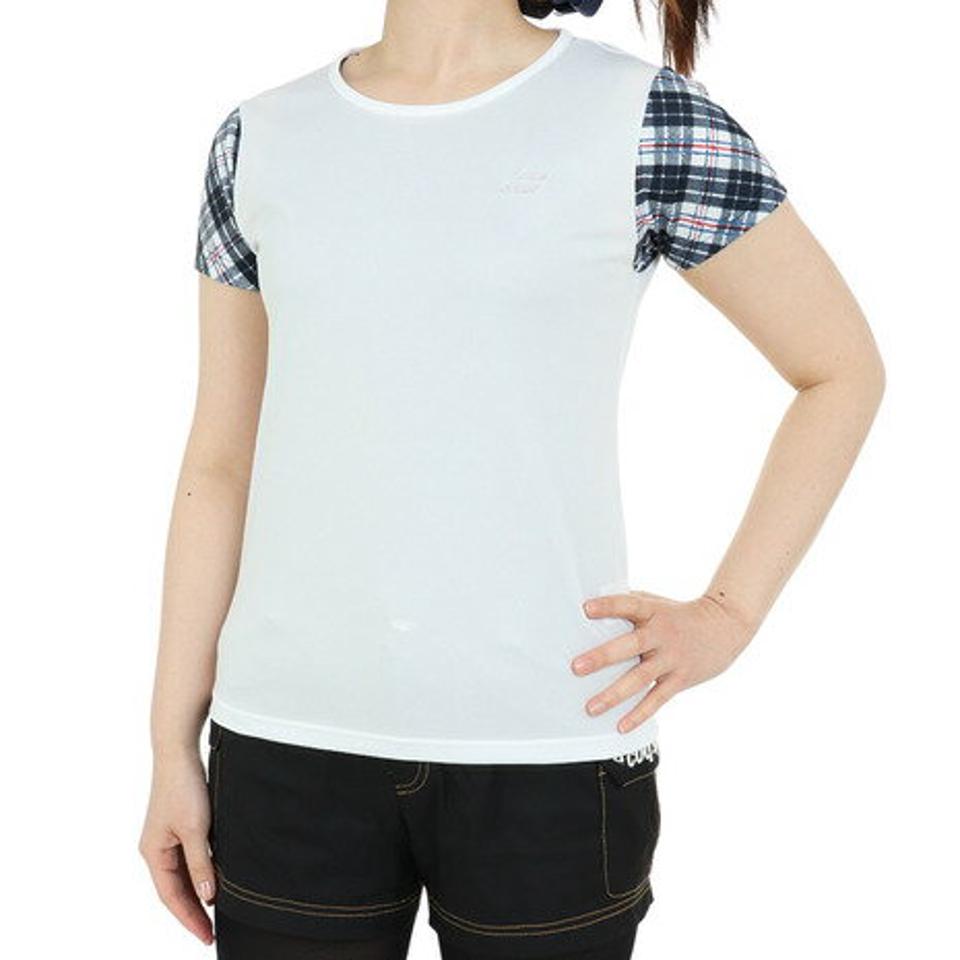 【10%OFFクーポン対象!5/17まで】バボラ(BABOLAT)(レディース)テニスウェア レディース PURE 半袖Tシャツ BWP3528 WH