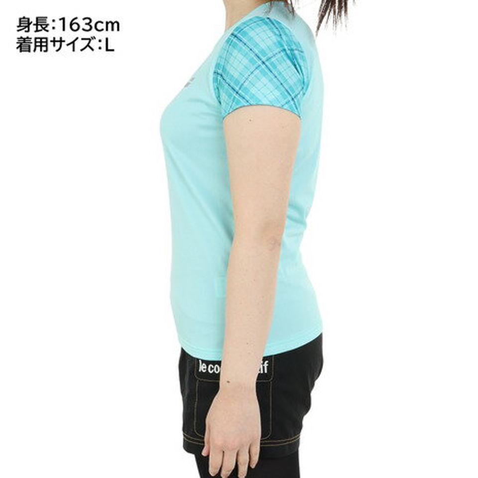 【10%OFFクーポン対象!5/17まで】バボラ(BABOLAT)(レディース)テニスウェア レディース PURE 半袖Tシャツ BWP3528 GR