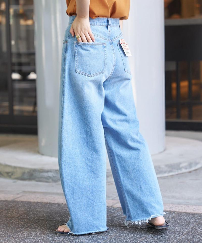 ≪XS～Lサイズ展開≫【KATER】vintagedenimカーブデニム