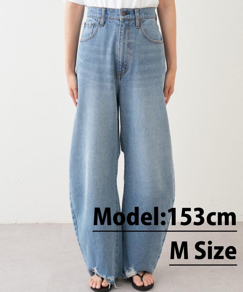 ≪XS～Lサイズ展開≫【KATER】vintagedenimカーブデニム