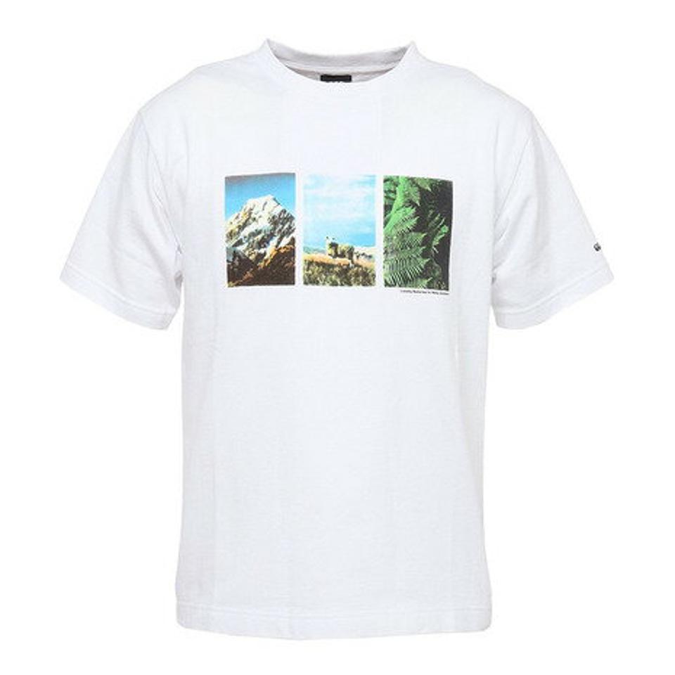 【10%OFFクーポン対象!8/3まで】カンタベリー(canterbury)(メンズ)半袖Tシャツ メンズ RA33033 WH