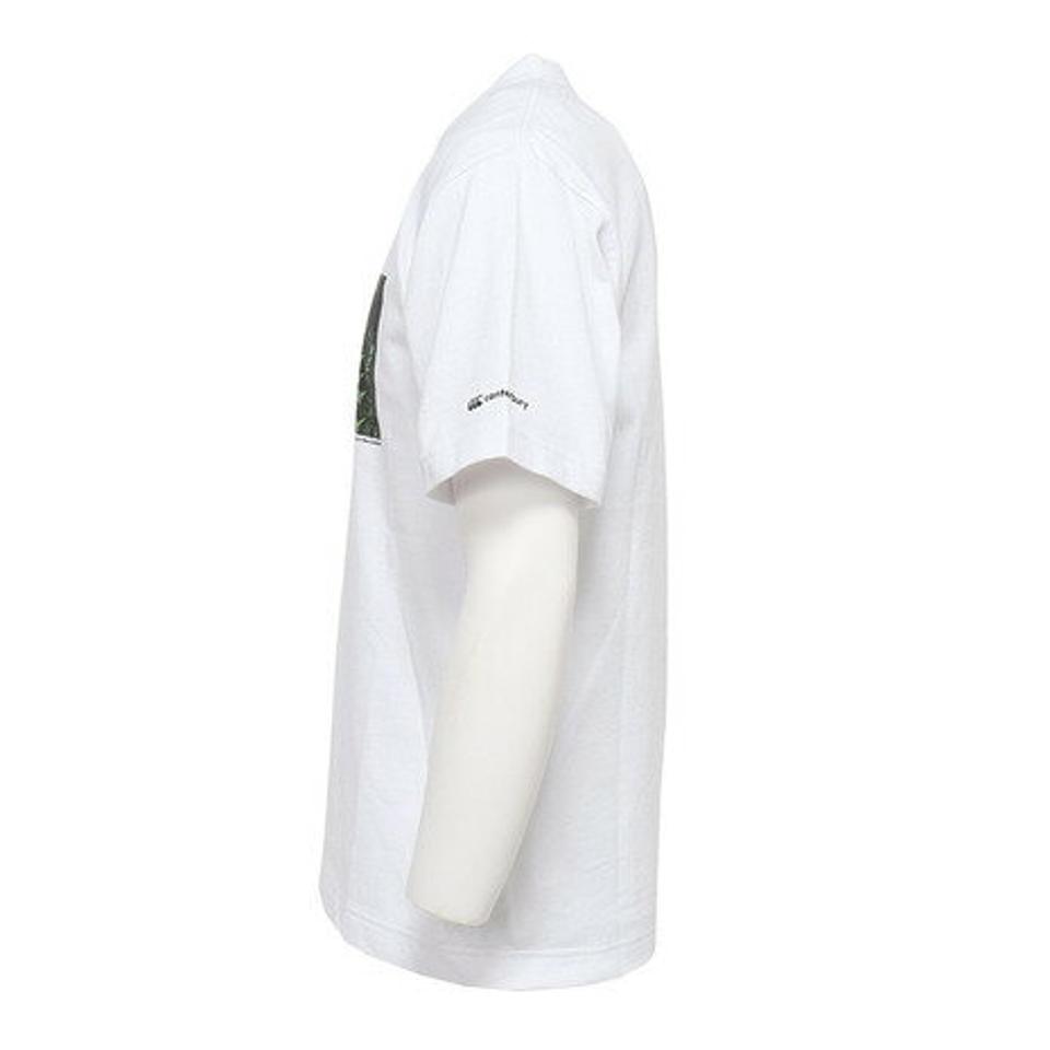 【10%OFFクーポン対象!8/3まで】カンタベリー(canterbury)(メンズ)半袖Tシャツ メンズ RA33033 WH