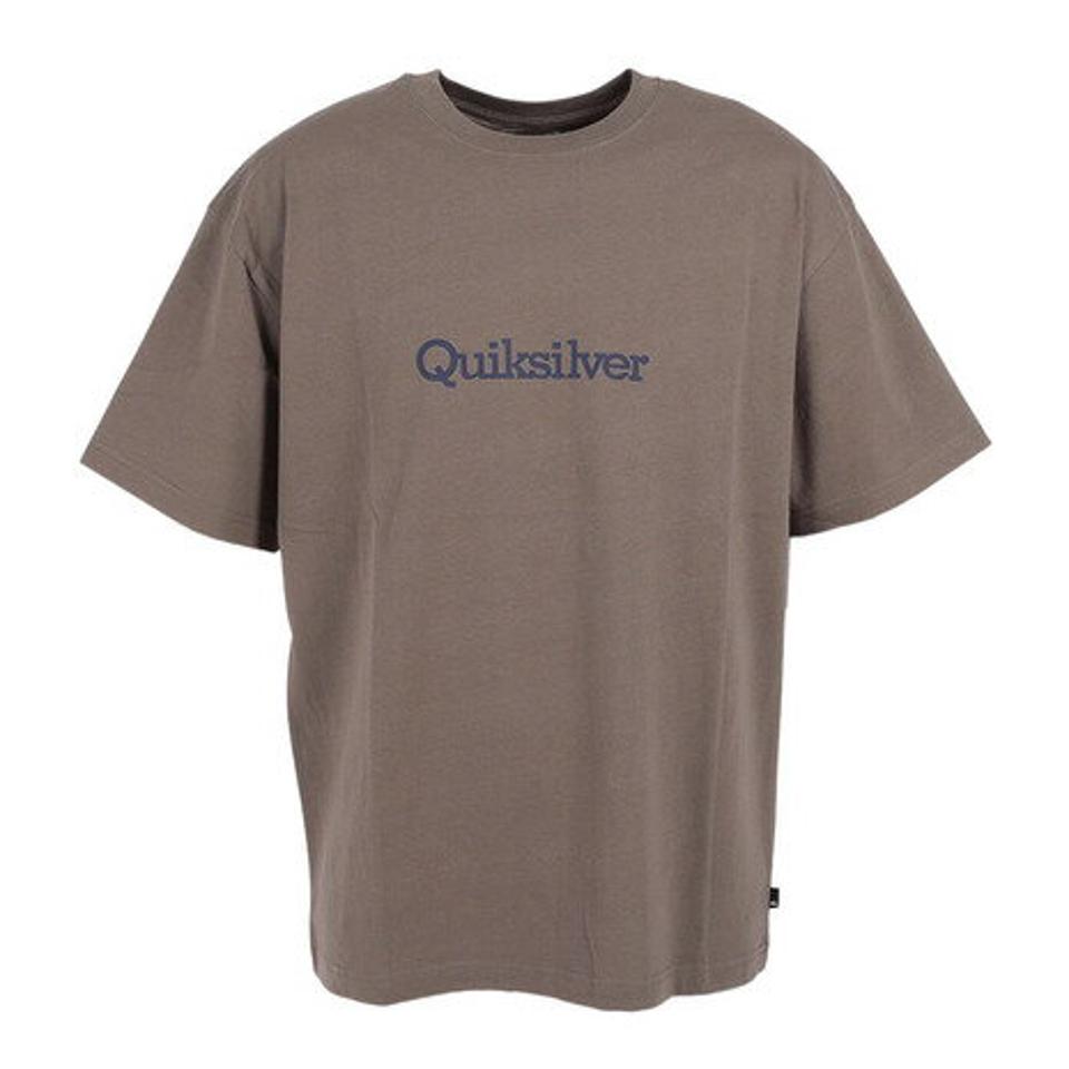 【3/10 24h限定 エントリー&対象3店舗以上買い回りで最大P10倍!】クイックシルバー(Quiksilver)(メンズ)半袖Tシャツ メンズOF THE SHORE 23SPQST231609YBRN