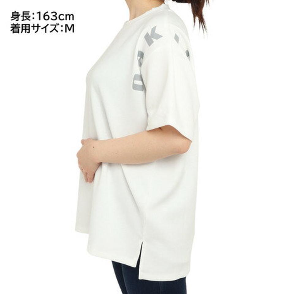 オークリー(OAKLEY)(レディース)半袖Tシャツ レディース RADIANT FABULOUS CREW 5.0 FOA500539-100