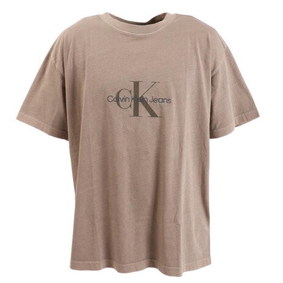 CALVINKLEIN JEANS (CALVINKLEIN JEANS )(メンズ)半袖Tシャツ メンズ モノグラム ミネラルダイ J323306 PE5