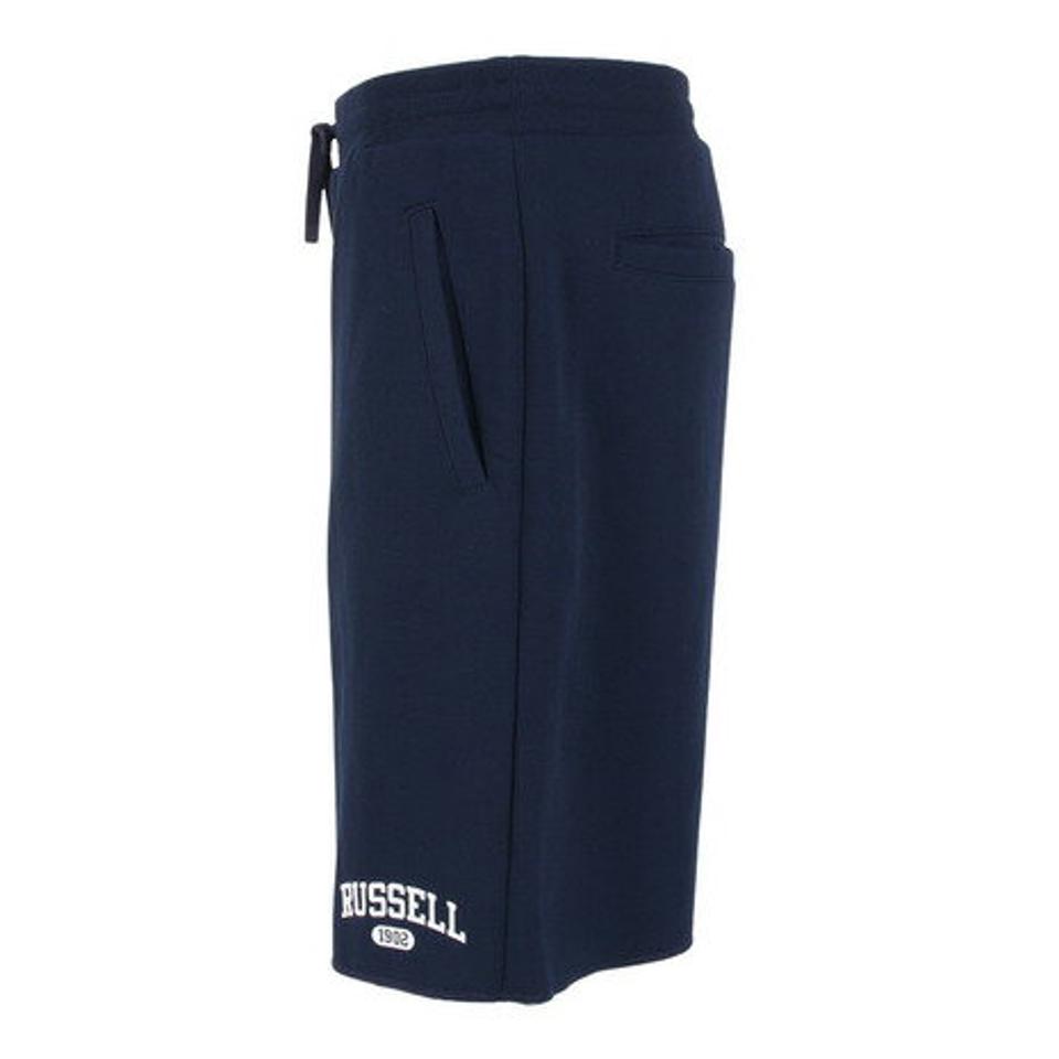 【10%OFFクーポン対象!8/10まで】ラッセル(RUSSELL)(メンズ)ハーフパンツ メンズ コットンライク スウェット RBM23S0010 NVY