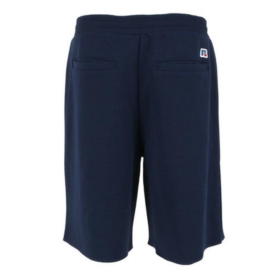 【10%OFFクーポン対象!8/10まで】ラッセル(RUSSELL)(メンズ)ハーフパンツ メンズ コットンライク スウェット RBM23S0010 NVY