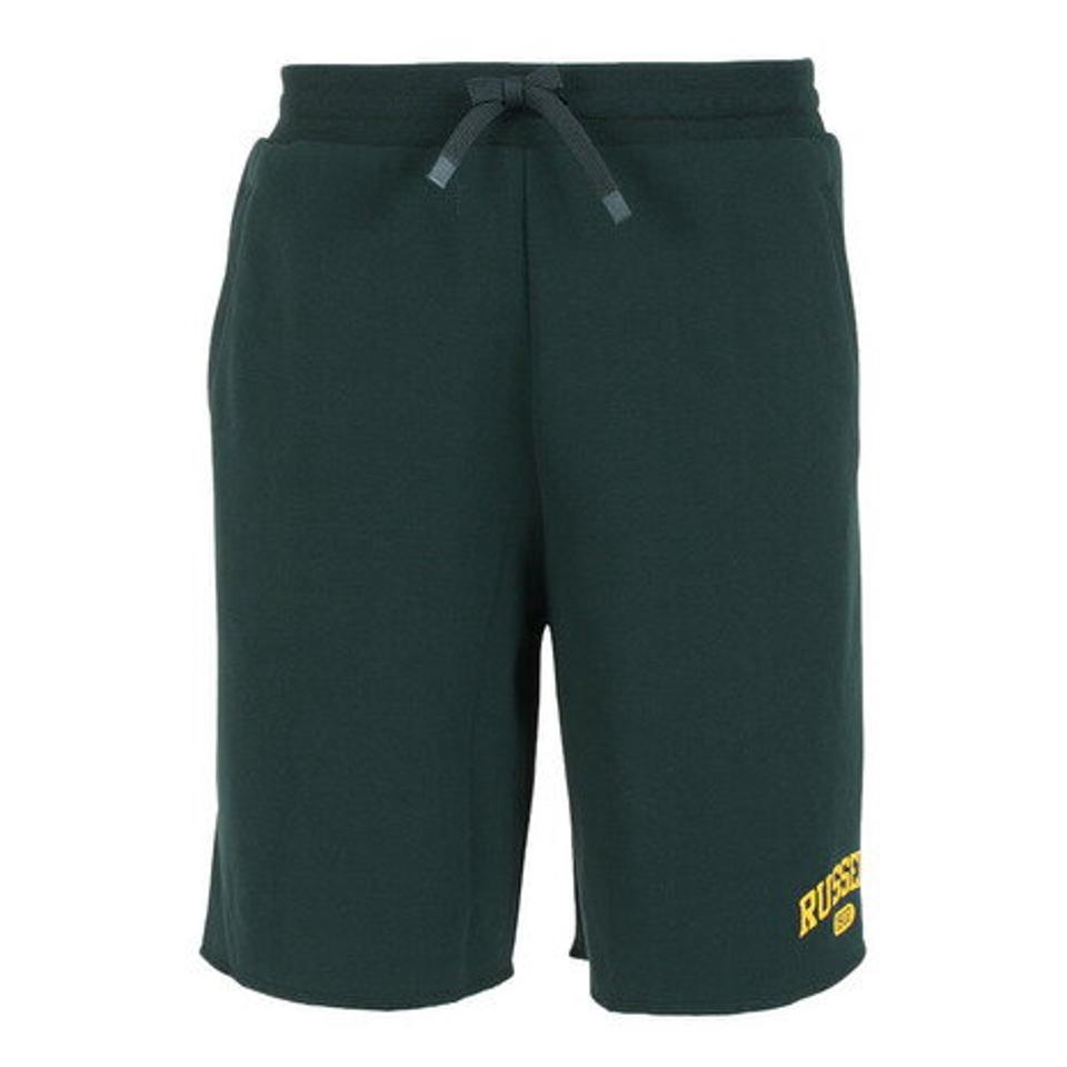 【10%OFFクーポン対象!8/10まで】ラッセル(RUSSELL)(メンズ)ハーフパンツ メンズ コットンライク スウェット RBM23S0010 GRN