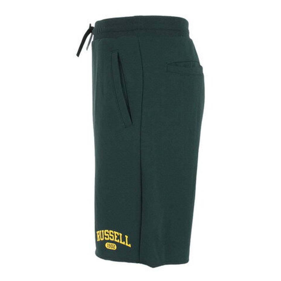 【10%OFFクーポン対象!8/10まで】ラッセル(RUSSELL)(メンズ)ハーフパンツ メンズ コットンライク スウェット RBM23S0010 GRN
