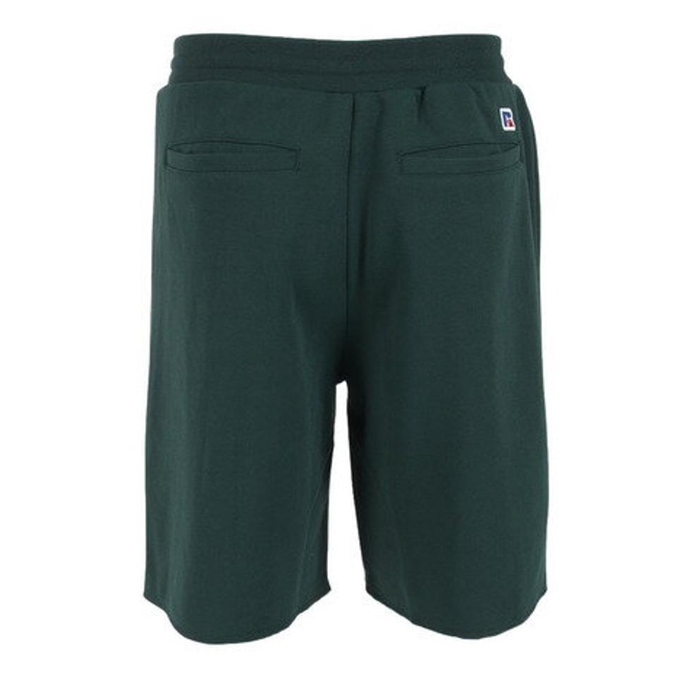 【10%OFFクーポン対象!8/10まで】ラッセル(RUSSELL)(メンズ)ハーフパンツ メンズ コットンライク スウェット RBM23S0010 GRN