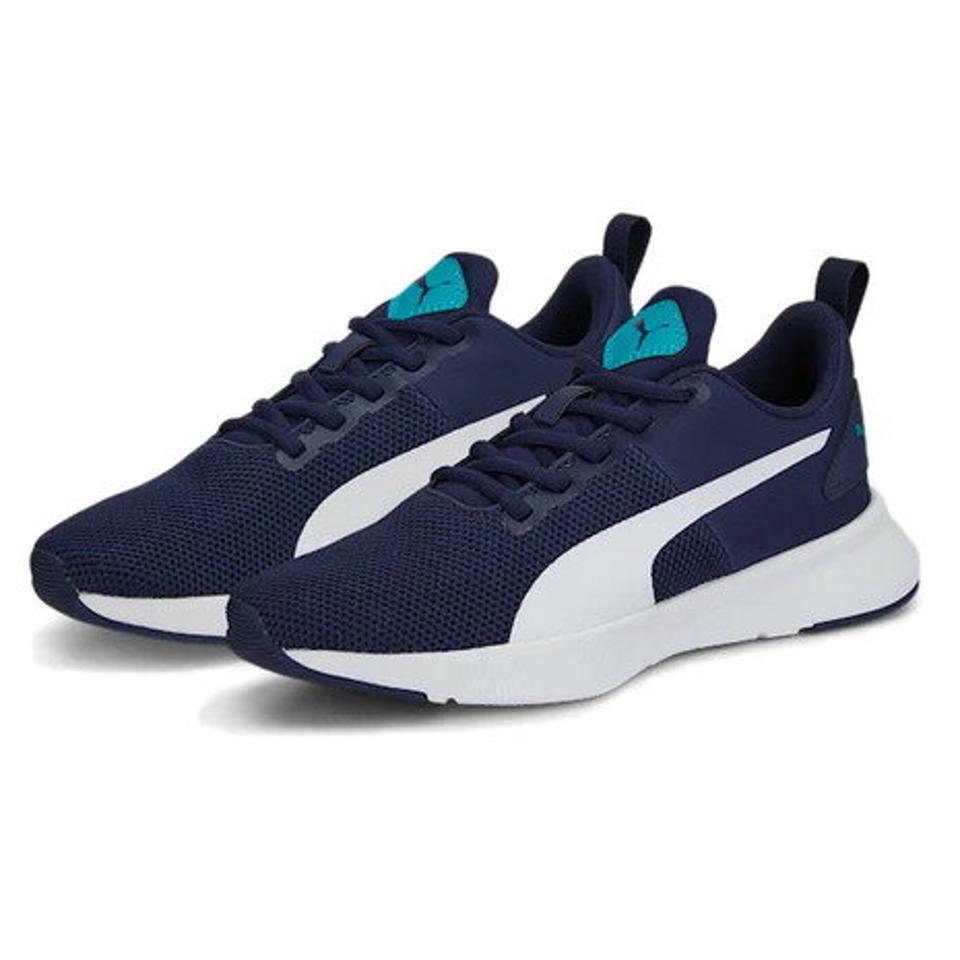 プーマ（PUMA）（キッズ）ジュニア スポーツ シューズ フライヤー ランナー JR ネイビー 19292834 スニーカー ランニング トレーニング 通気性 軽量 運動会