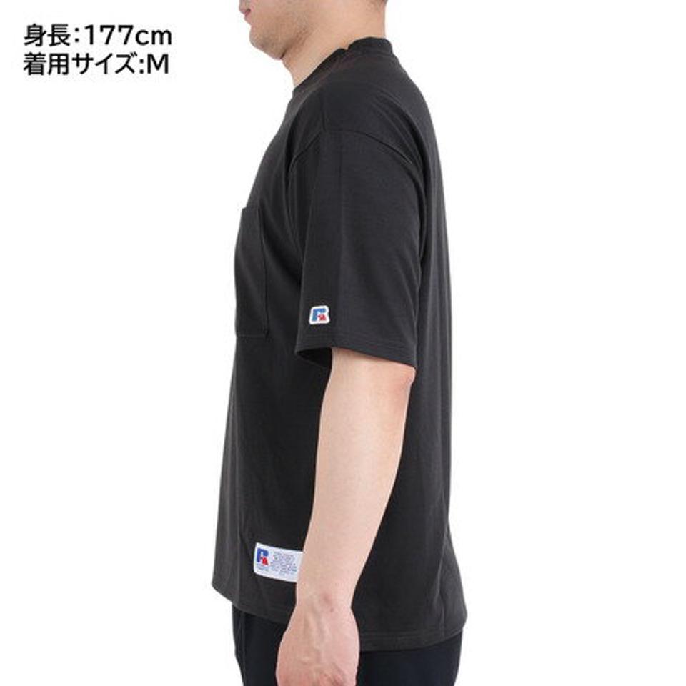 ラッセル(RUSSELL)(メンズ)半袖Tシャツ メンズ コットンライク RBM23S0009