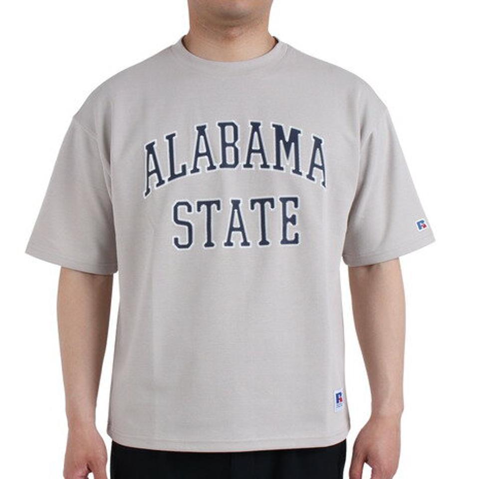 【20%OFFクーポン対象!8/10まで】ラッセル(RUSSELL)(メンズ)半袖Tシャツ メンズ ドライフィット RBM23S0008 LGRY