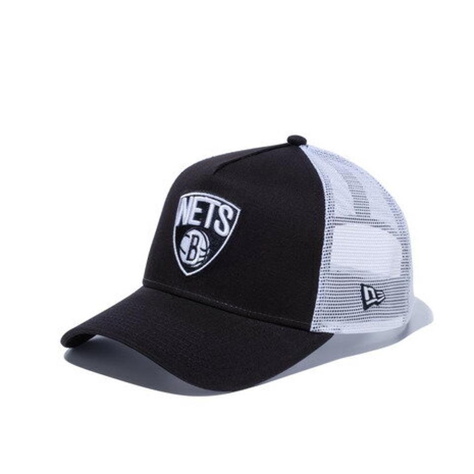 ニューエラ（NEW ERA）（メンズ、レディース）9FORTY A-Frame トラッカー ブルックリン・ネッツ キャップ 12746931