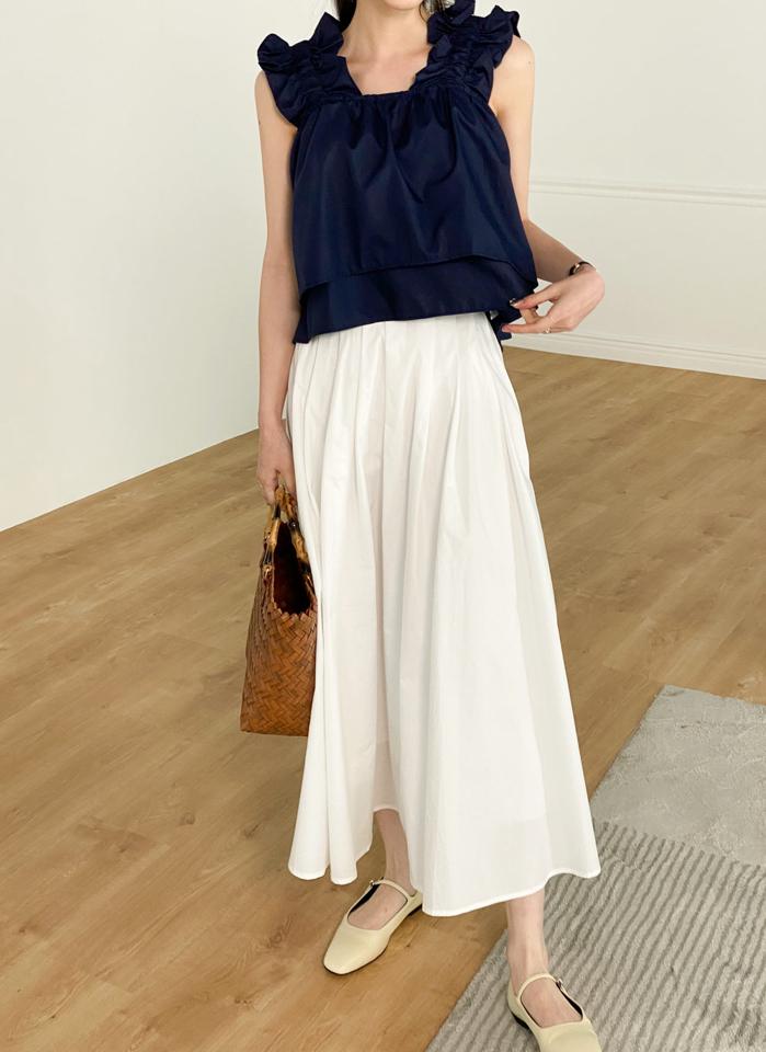 ワイドイージーギャザーパンツ・b00612 レディース 【pt】 韓国ファッション ボトムス パンツ ロング丈 フルレングス ハイウエスト イージー ウエストゴム ギャザー ワイド ルーズフィット 無地 パステル デイリー 春 夏 カジュアル