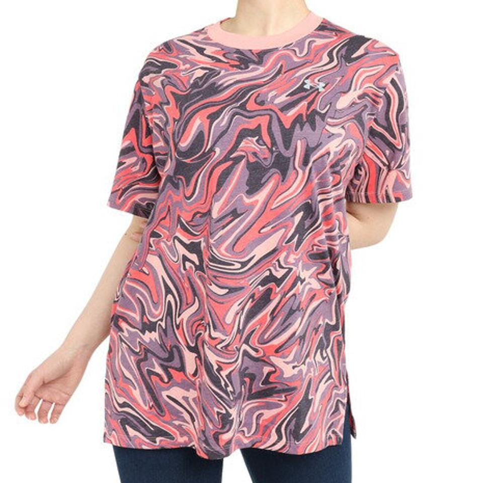 アンダーアーマー(UNDER ARMOUR)(レディース)Tシャツ レディース コットン PRINTED 1378311 603