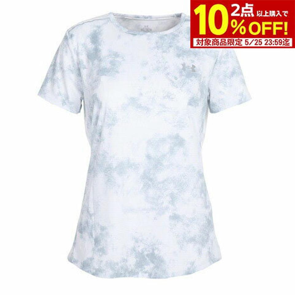 【10%OFFクーポン対象!7/5まで】アンダーアーマー(UNDER ARMOUR)(レディース)スピードストライド ショートスリーブTシャツ プリント 1378641 006