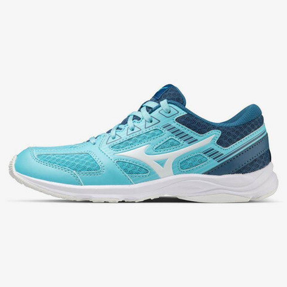 ミズノ（MIZUNO）（キッズ）ジュニアスポーツシューズ スピードスタッズ 3 ブルー ホワイト K1GC234102 スニーカー 運動会 登校