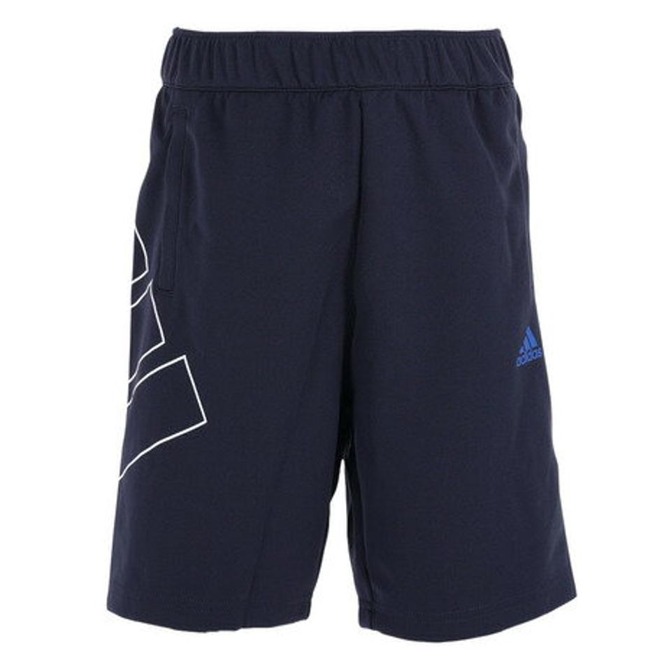 アディダス(adidas)(キッズ)パンツ キッズ カラーブロック ウォームアップショーツ BUK56-IB0283