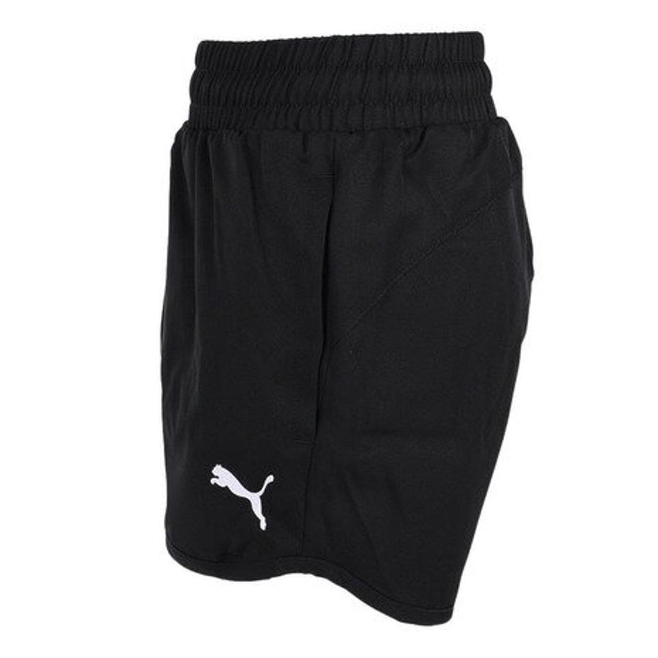 プーマ(PUMA)(キッズ)短パン ショートパンツ ESS アクティブ ショーツ 589037 01 BLK 給水速乾 ブラック 黒