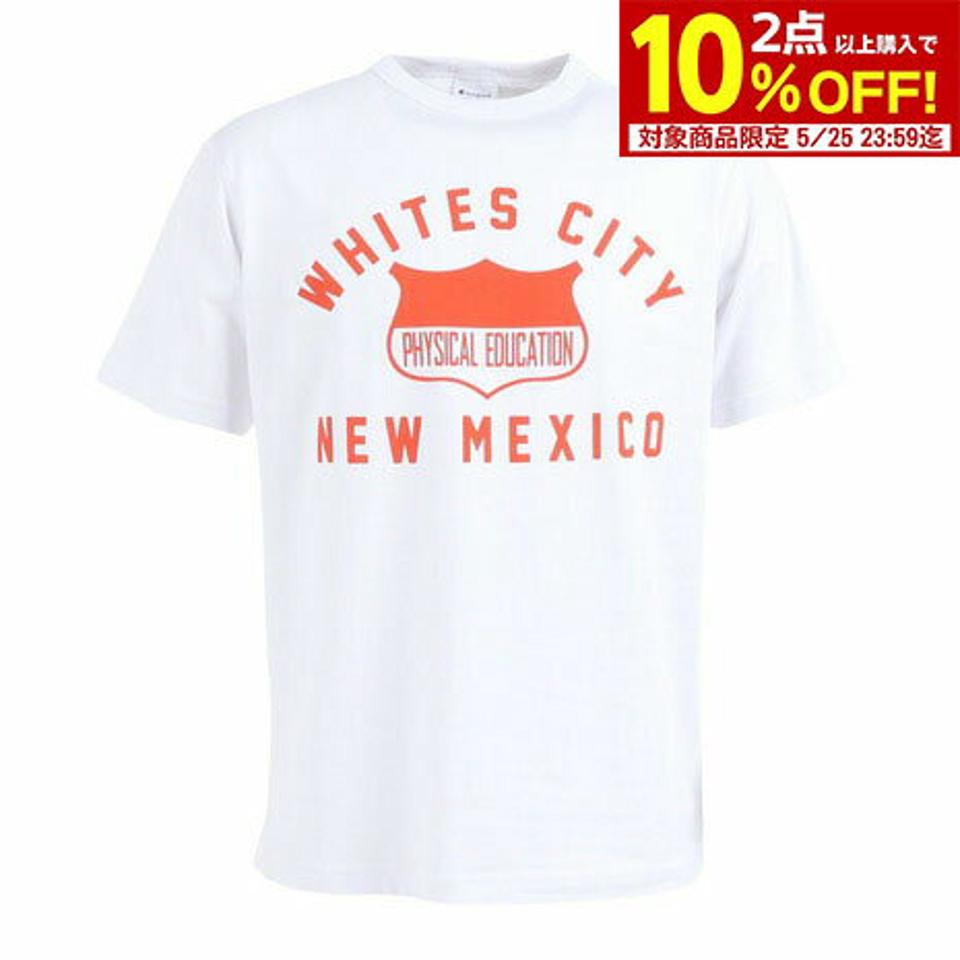 【2点で10%OFFクーポン対象!5/25まで】チャンピオン-ヘリテイジ(CHAMPION-HERITAGE)(メンズ)半袖Tシャツ メンズ ショートスリーブ カレッジプリント C3-X343 018