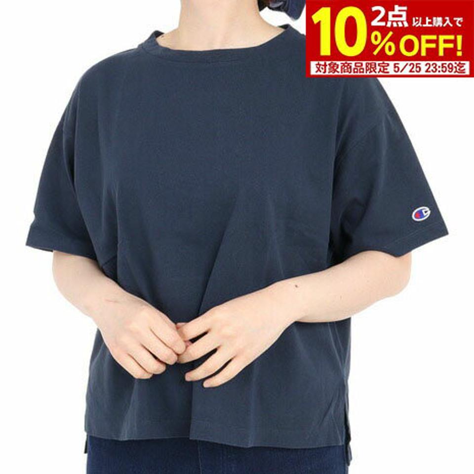 チャンピオン-ヘリテイジ(CHAMPION-HERITAGE)(レディース)半袖Tシャツ レディース コットン CW-X322 370