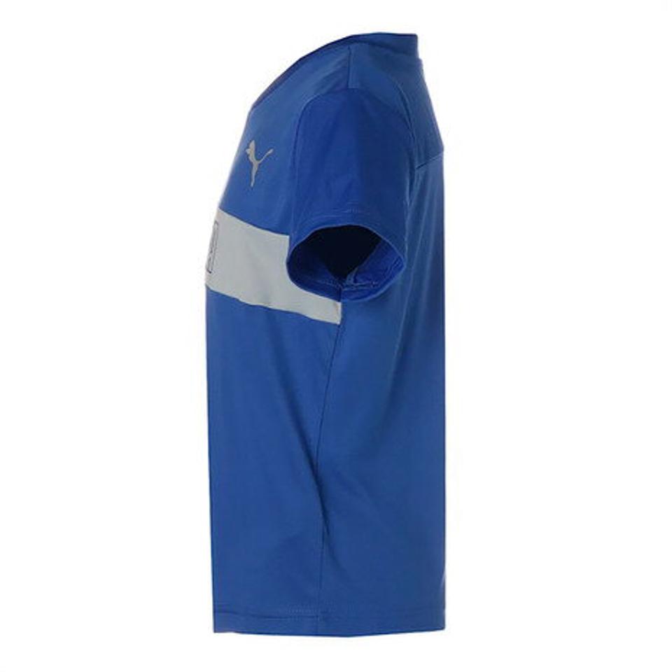 プーマ(PUMA)(キッズ)ボーイズ ACTIVE SPORTS ポリ グラフィック 半袖 Tシャツ 675822 92 BLU
