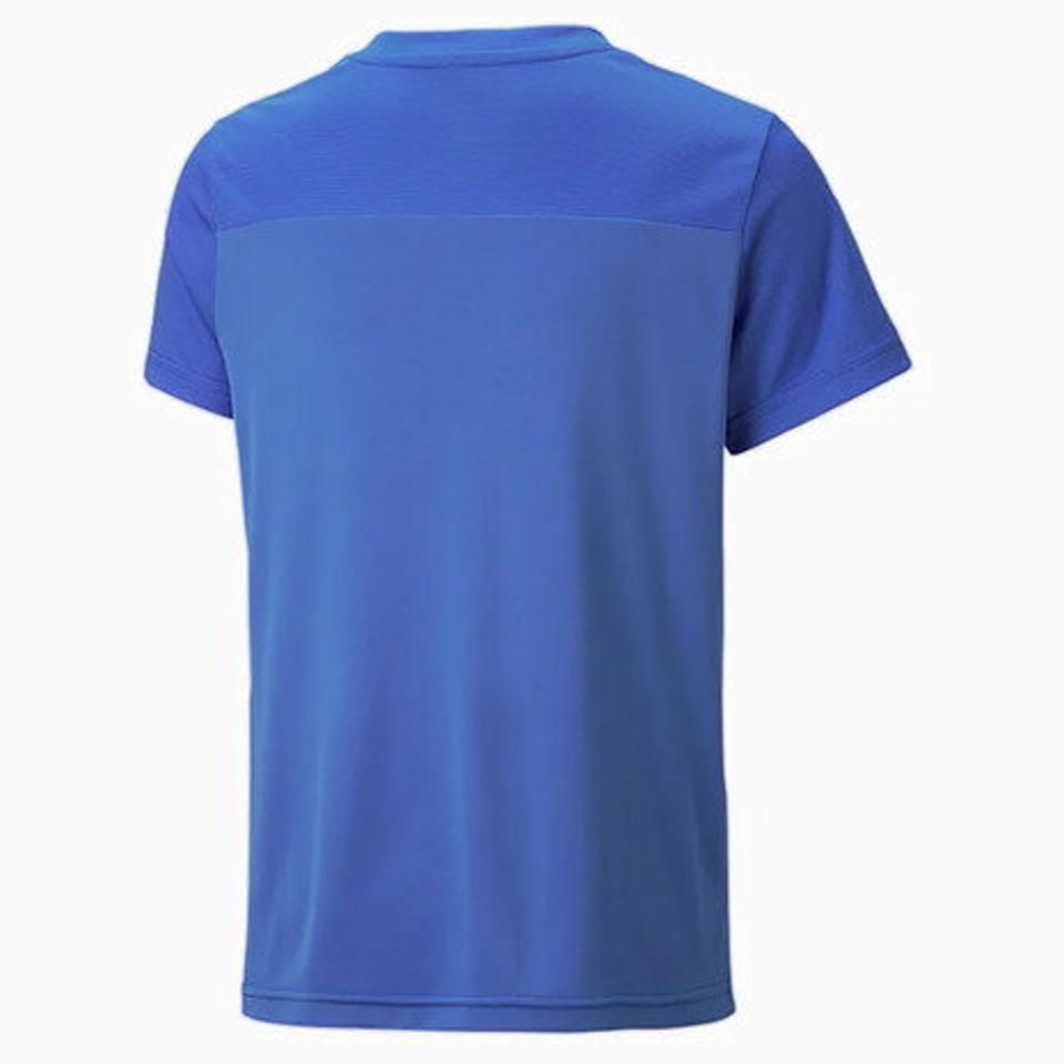 プーマ(PUMA)(キッズ)ボーイズ ACTIVE SPORTS ポリ グラフィック 半袖 Tシャツ 675822 92 BLU