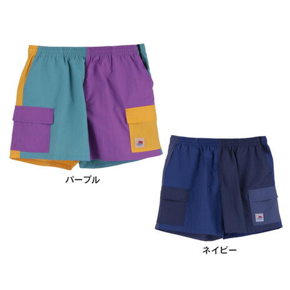 フットマーク(FOOTMARK)(レディース) ショートパンツ カラーブロック 3100128