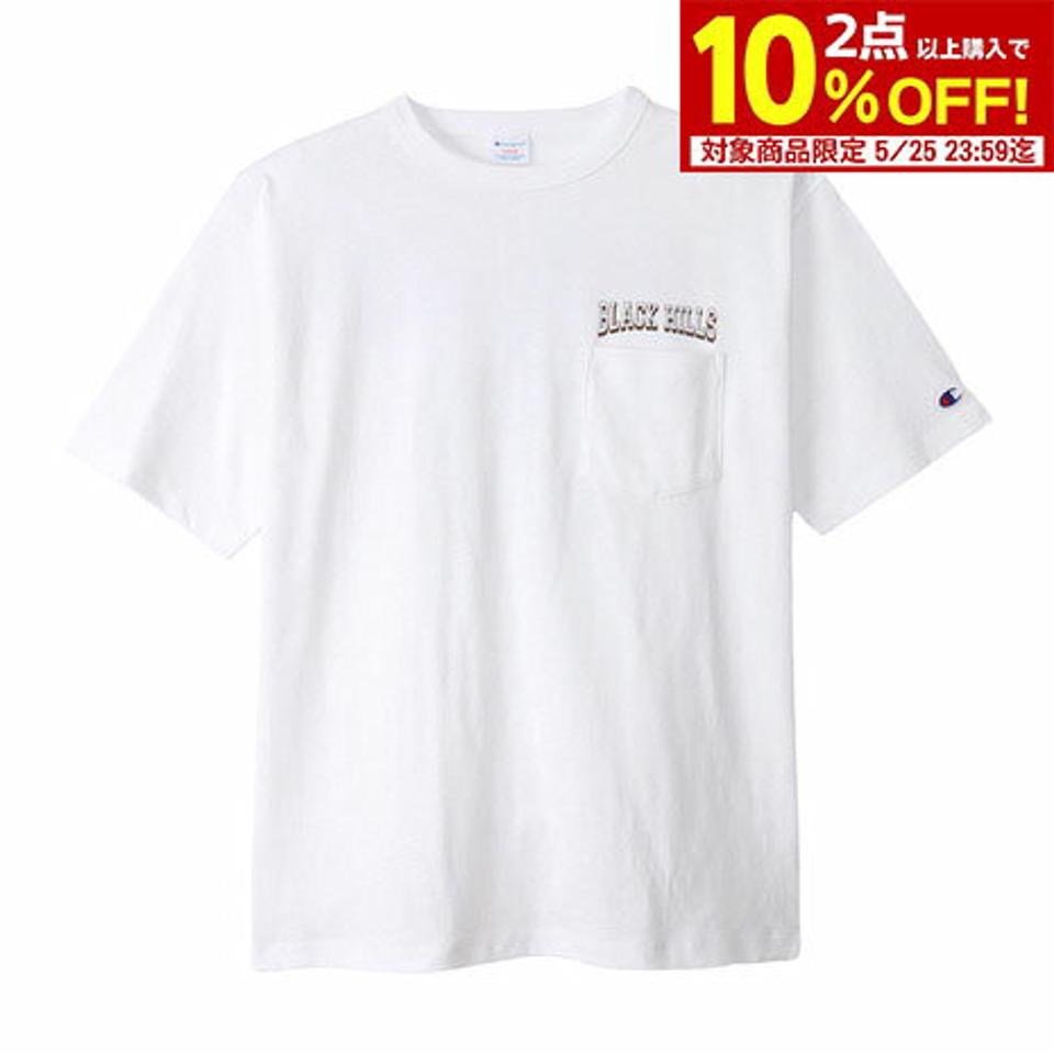 チャンピオン-ヘリテイジ(CHAMPION-HERITAGE)(メンズ、レディース)半袖Tシャツ メンズ ポケットTシャツ C3-X318 010