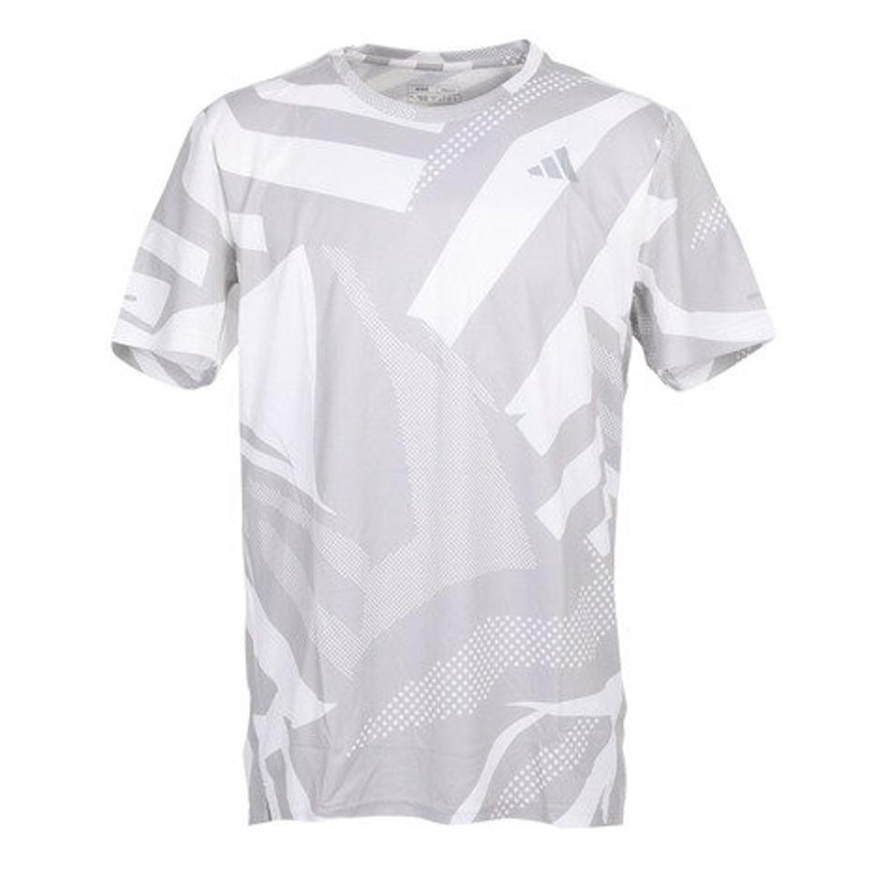 アディダス(adidas)(メンズ)オウン ザ ラン シーズナル半袖Tシャツ QB439-HM8432