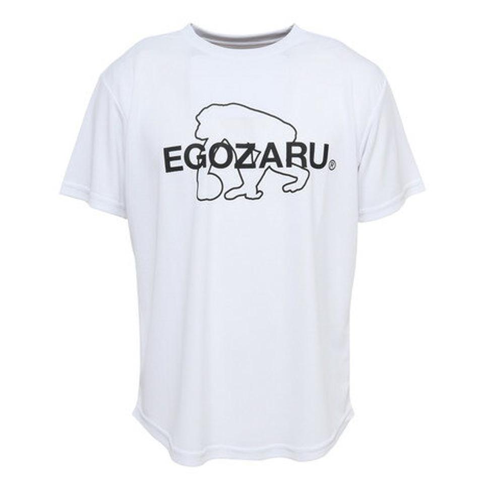 【10%OFFクーポン対象!11/30まで】エゴザル(EGOZARU)(メンズ)バスケットボールウェア ラインロゴ Tシャツ EZST-S2328