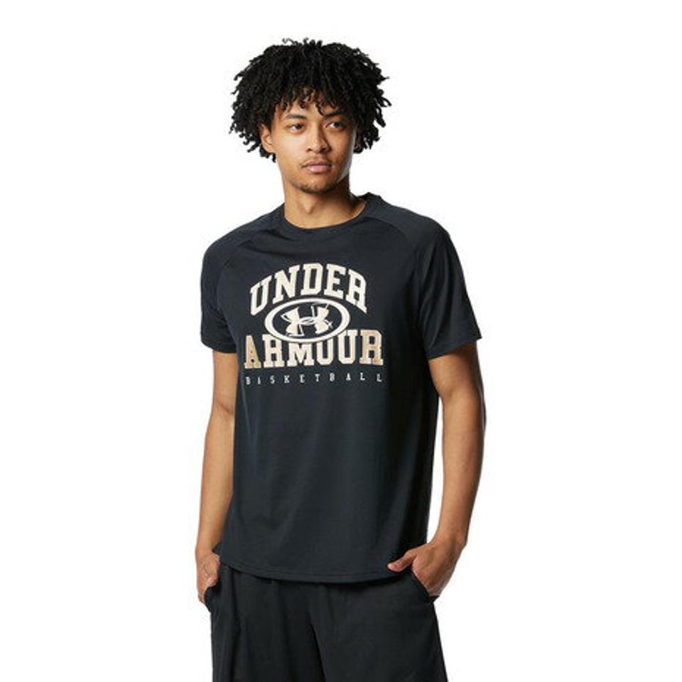 アンダーアーマー(UNDER ARMOUR)(メンズ)バスケットボールウェア テック 半袖Tシャツ 1378326 002