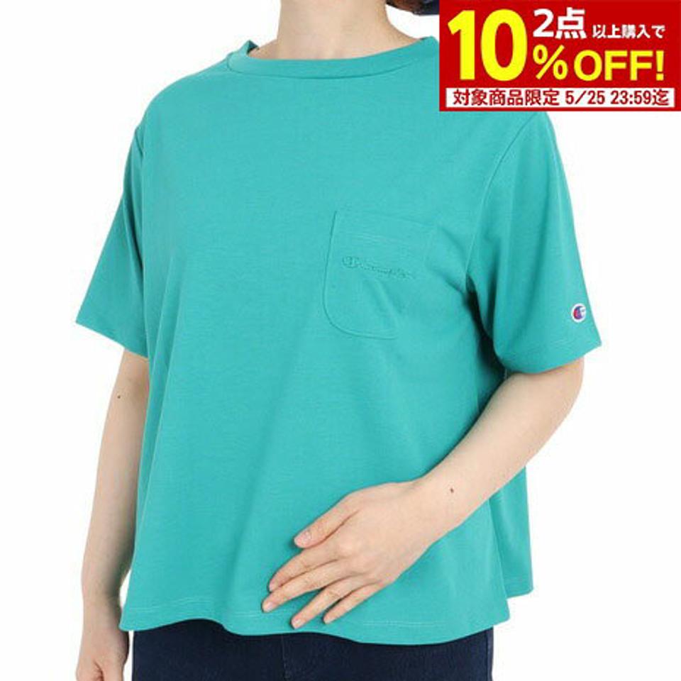 【10%OFFクーポン対象!6/15まで】チャンピオン-ヘリテイジ(CHAMPION-HERITAGE)(レディース)半袖Tシャツ レディース UV加工 CW-X320 522