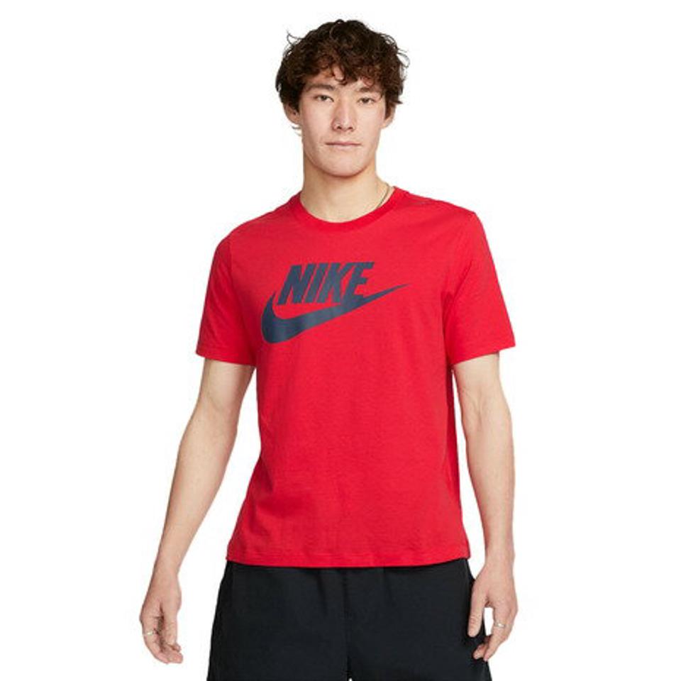 ナイキ(NIKE)(メンズ)半袖Tシャツ メンズ フューチュラ アイコン AR5005-662 レッド