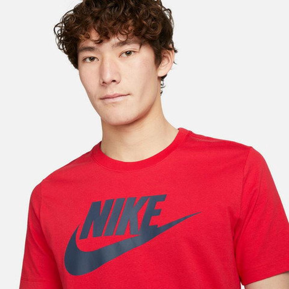 ナイキ(NIKE)(メンズ)半袖Tシャツ メンズ フューチュラ アイコン AR5005-662 レッド