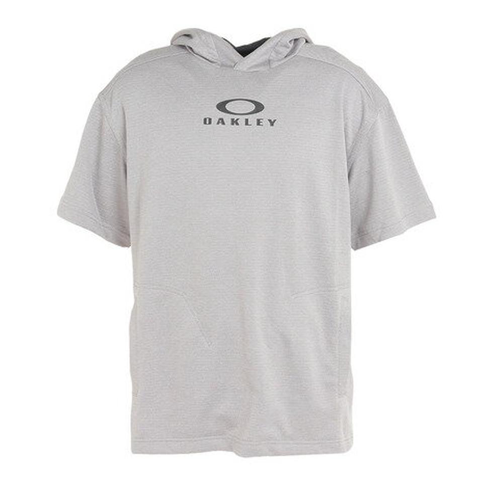 オークリー(OAKLEY)(メンズ)半袖Tシャツ メンズ ENHANCE LT FLEECE SS HOODY 13.0 FOA405143-27B