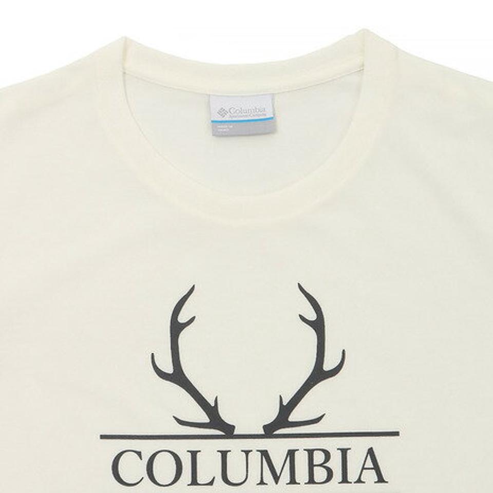 コロンビア(Columbia)(レディース)半袖Tシャツ ハリソンスプリングス PL3122 125 オフホワイト