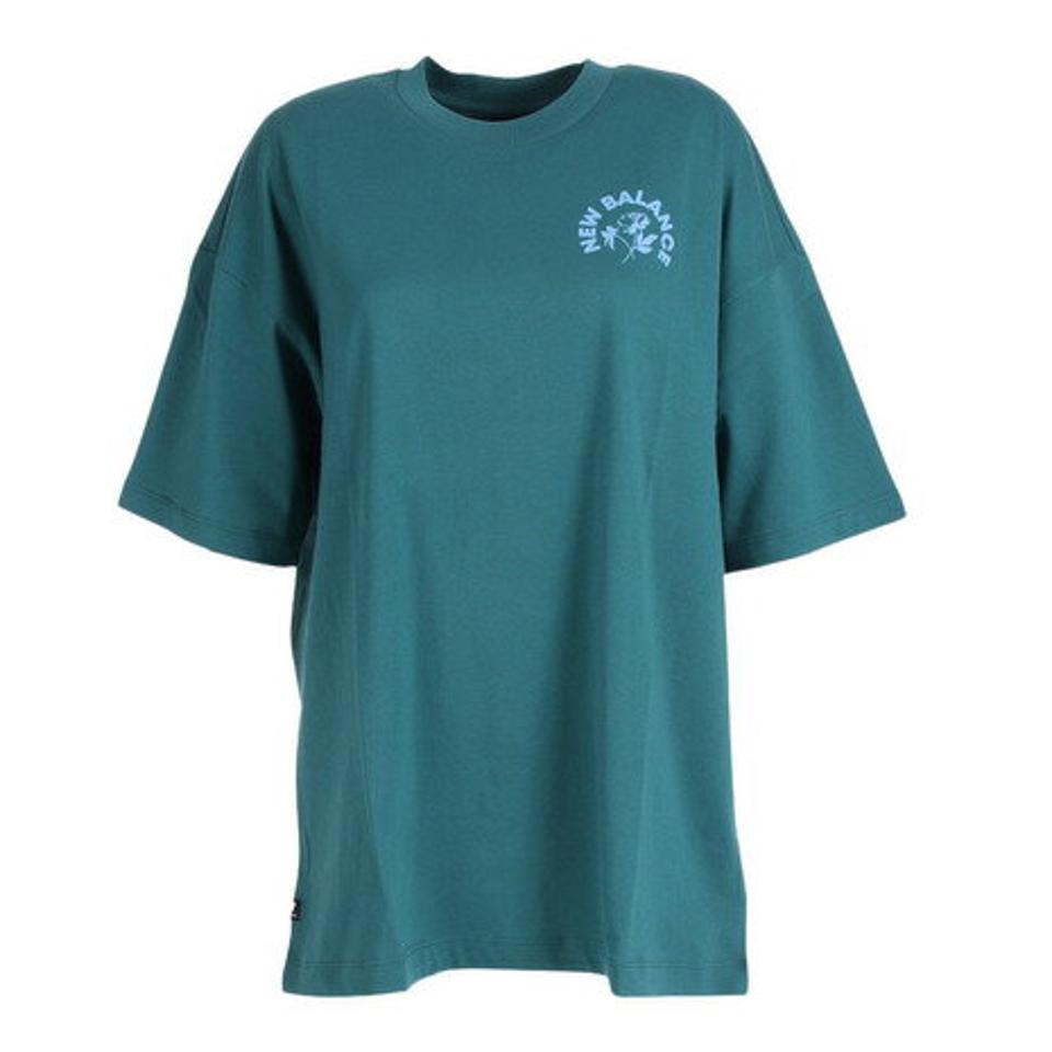 ニューバランス(new balance)(レディース)半袖Tシャツ レディース Bloomy オーバーサイズ WT31555VDA