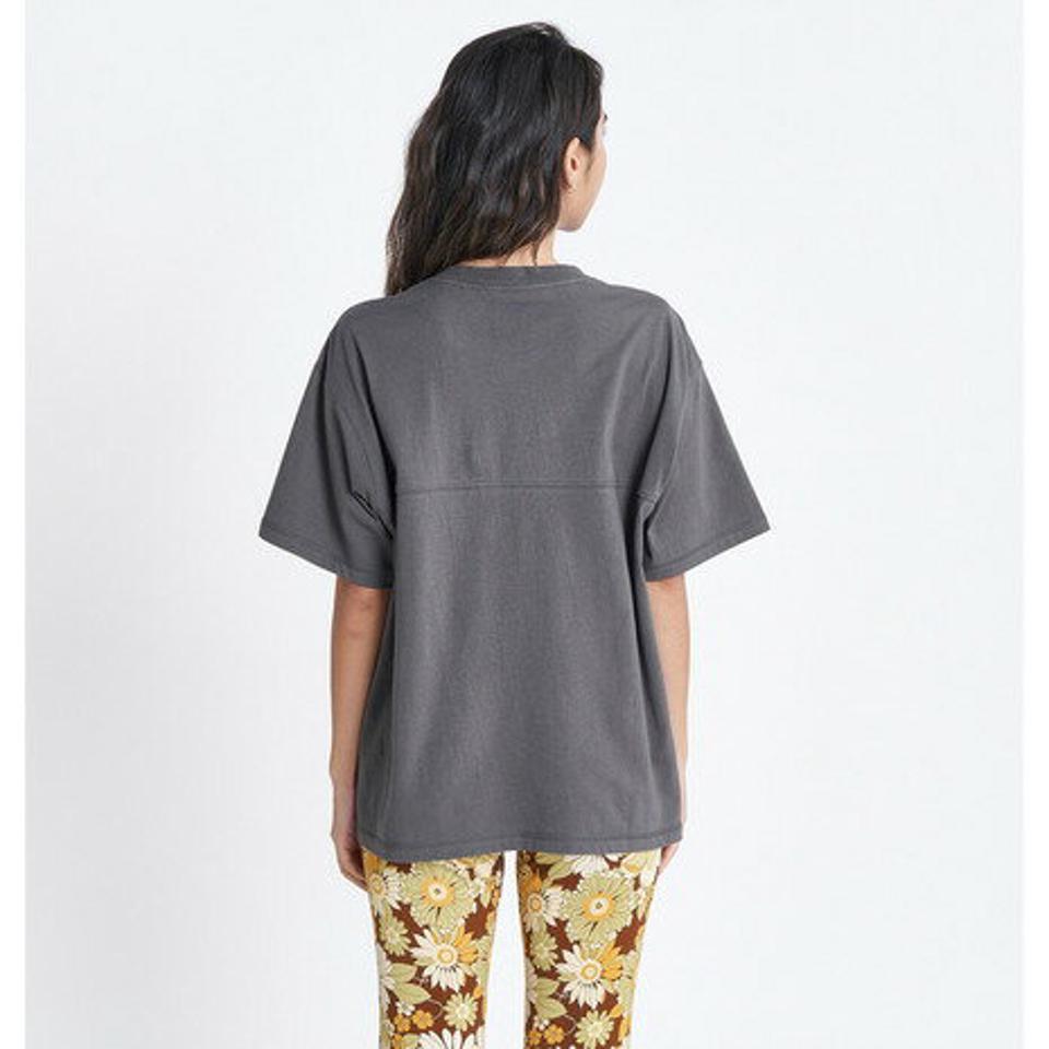 ロキシー(ROXY)(レディース)半袖Tシャツ レディース VINTAGE FLOWER LOGO RST232033 BBK